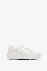 Nama white leather sneakers