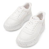 Nama white leather sneakers
