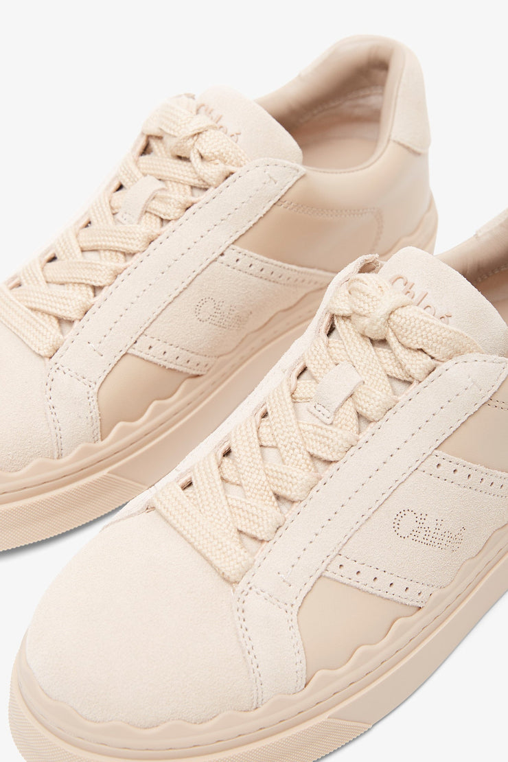 Lauren beige suede sneakers