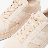 Lauren beige suede sneakers
