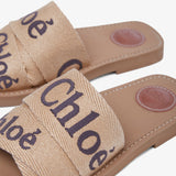 Woody dark tan slides