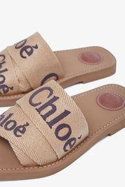 Woody dark tan slides