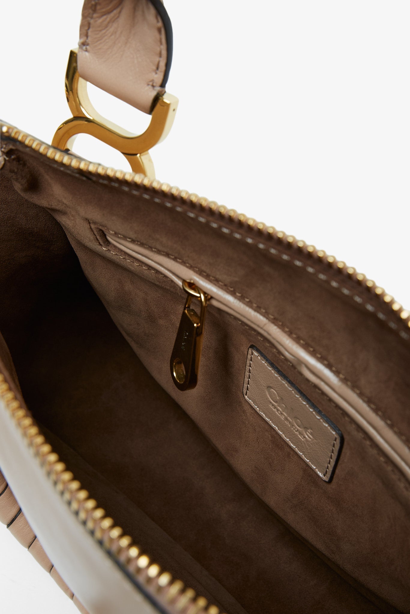 Chloé | Marcie deep beige leather tote bag | Savannahs