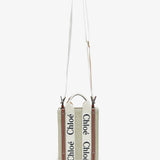 Woody white and brown mini bag