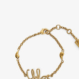 C Chloe gold bracelet