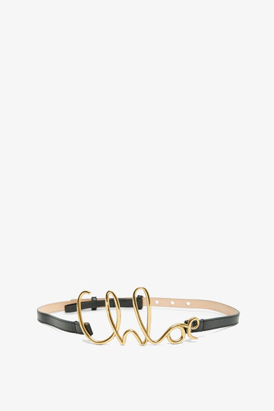 ベルト Chloe belt gold Chloé The Chloé Iconic Small Belt in Vintage gold | Chloé TM