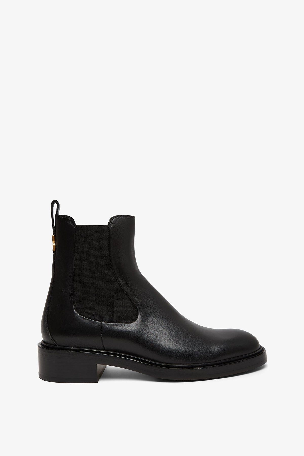 Shop Chloé Marcie Black Leather Chelsea Boots