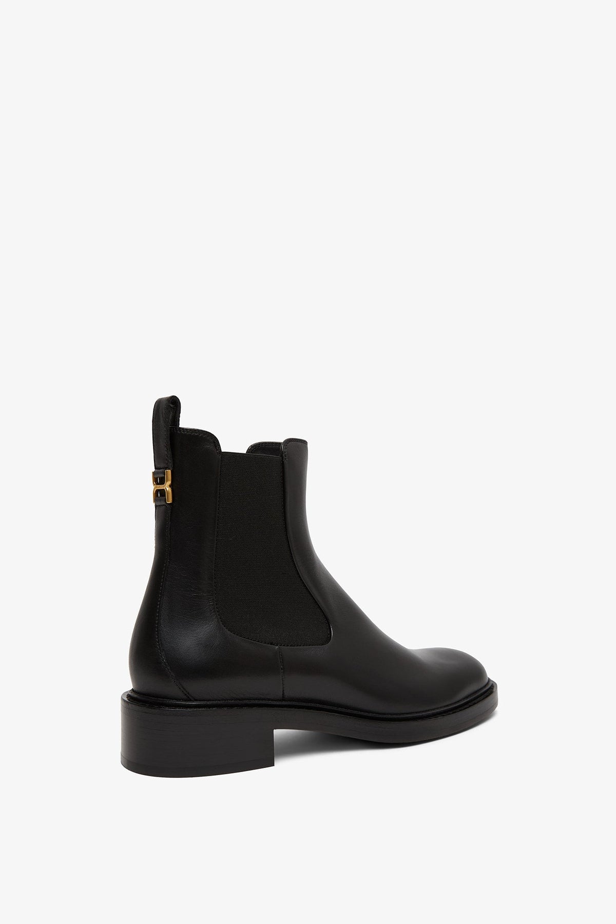 Shop Chloé Marcie Black Leather Chelsea Boots