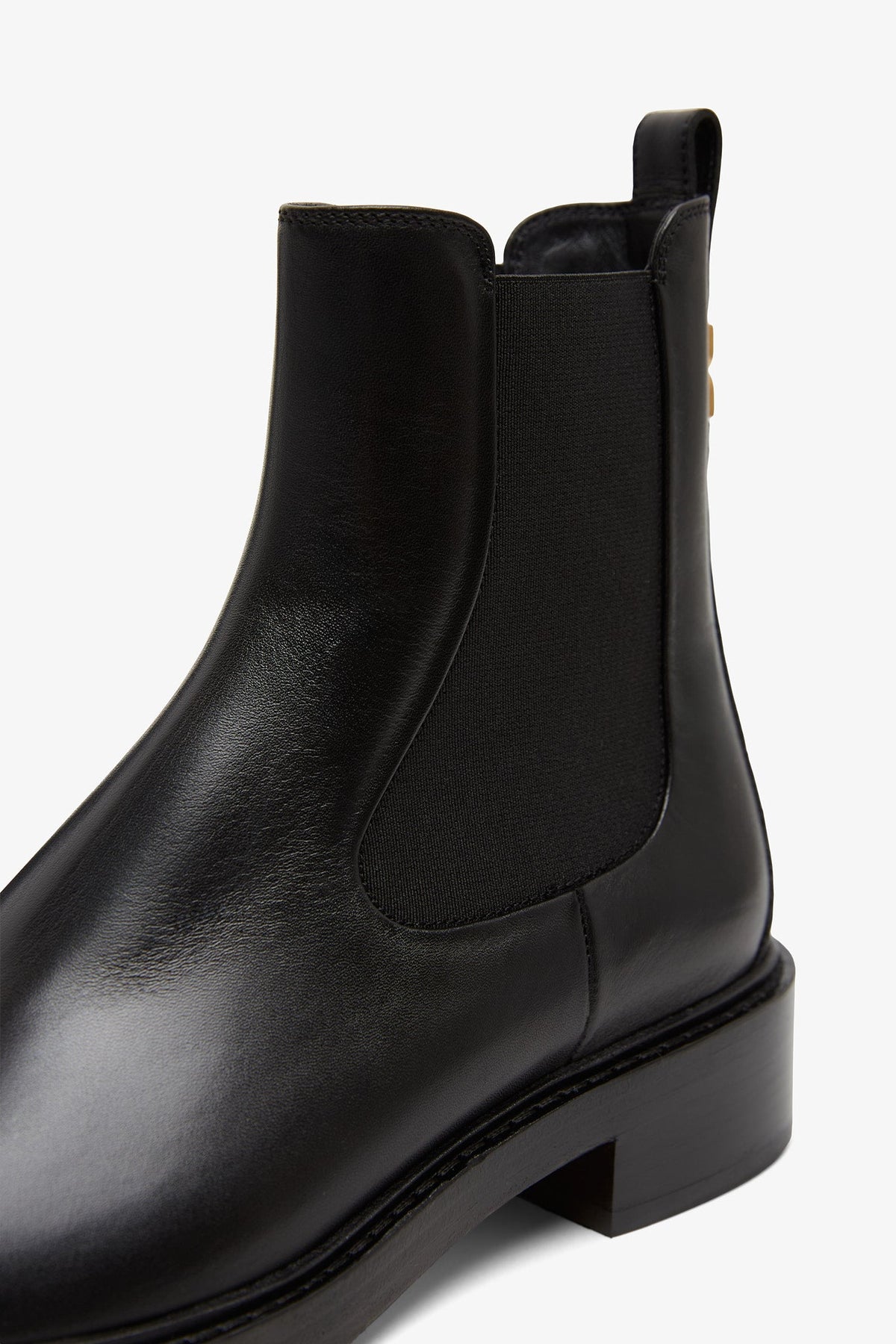 Shop Chloé Marcie Black Leather Chelsea Boots