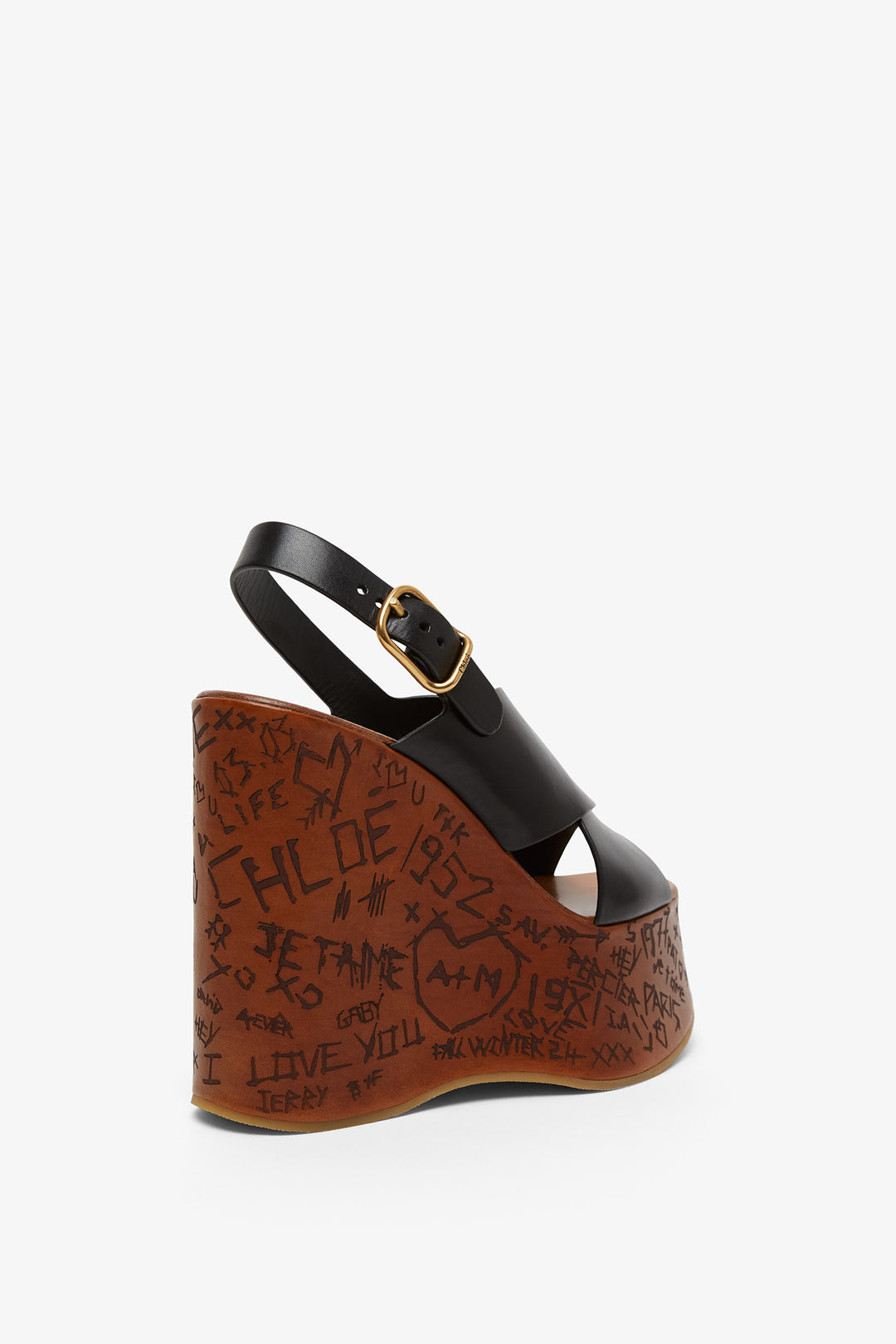 【関税込み】CHLOE Maxime' sandals CHLOÉ Maxime TPU slingback platform sandals | NET-A-PORTER