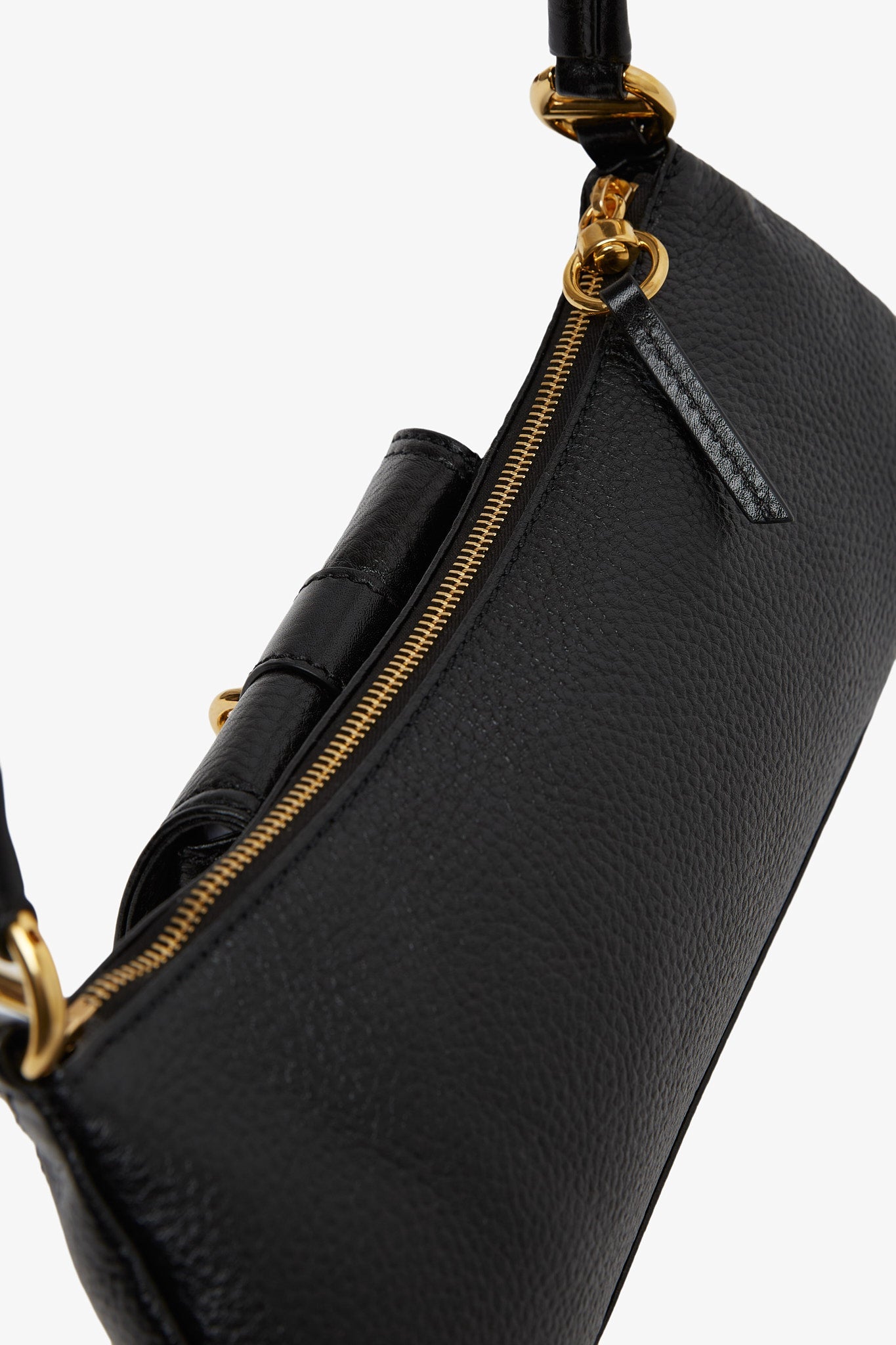 Chloé | The 99 black leather shoulder bag | Savannahs