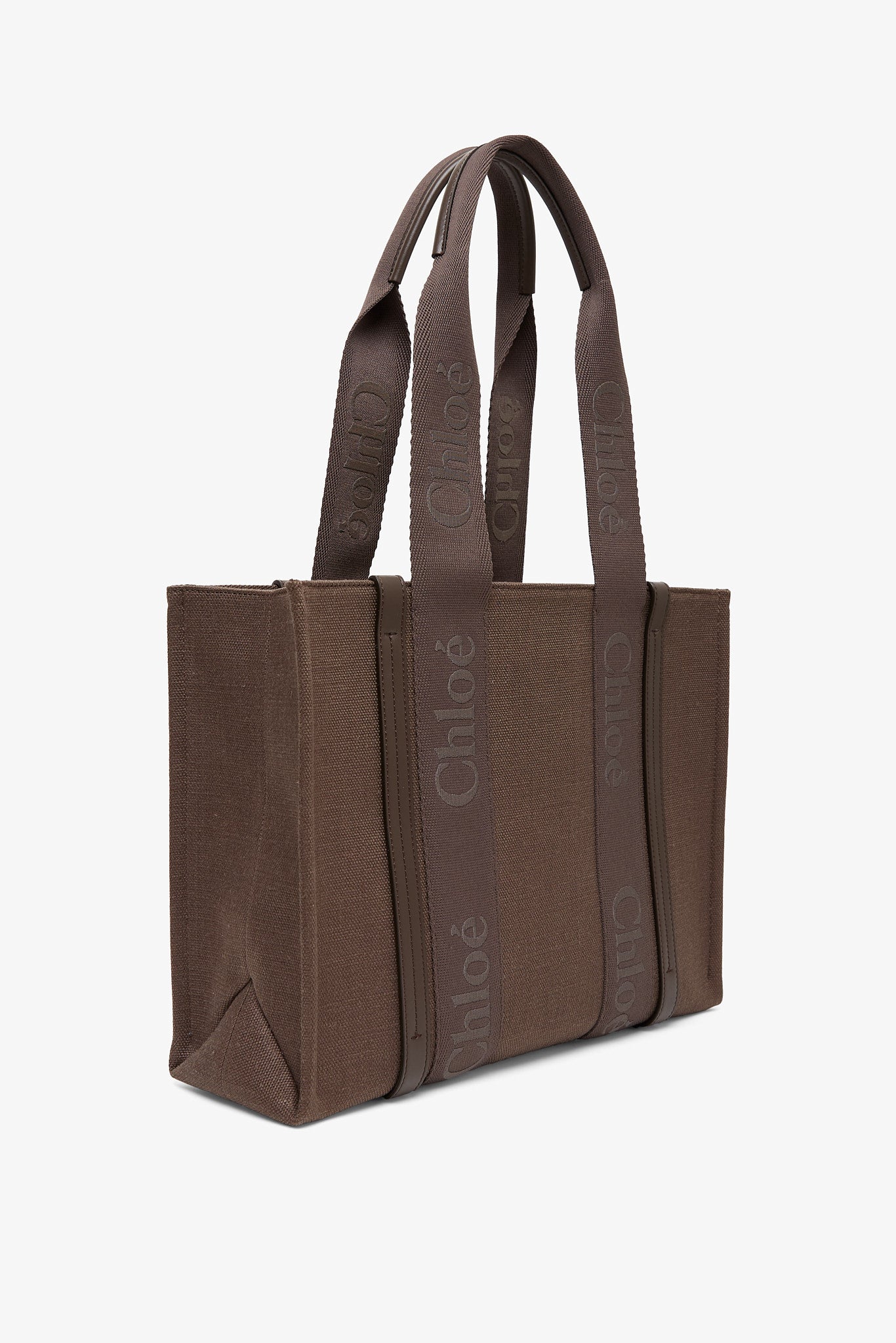Chloé | Woody brown medium tote bag | Savannahs
