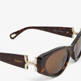 Marcie havana sunglasses