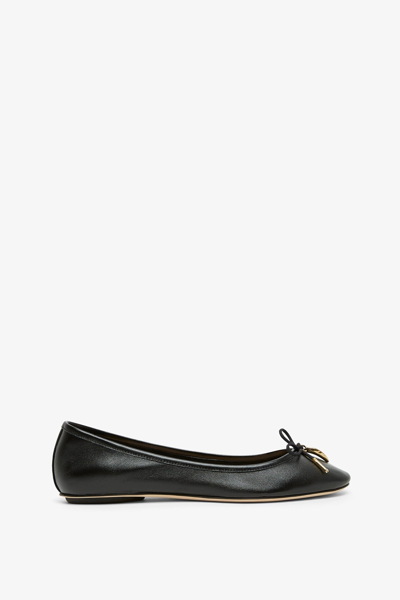バレエシューズ CHLOE IRIS GLOSSY LEATHER BALLERINAS Chloé | Iris black leather ballerinas | Savannahs