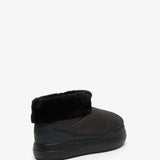 Polar black shearling boots
