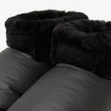 Polar black shearling boots