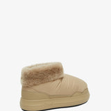 Polar beige shearling boots