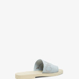 Woody light blue slides