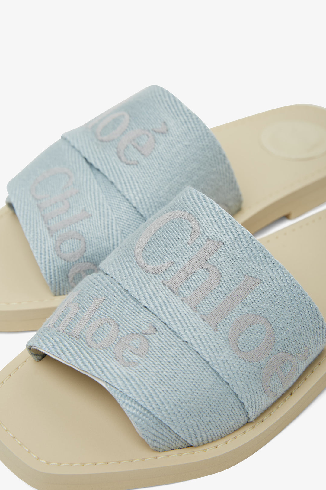 希少 黒入荷！ Chloé Savannahs | slides blue light Woody | バッグ