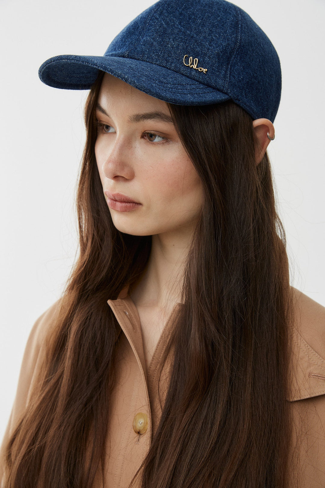 オシャレを格上げ ★ CHLOE Chloe Iconic denim cap Chloé | Chloe Iconic denim cap | Savannahs