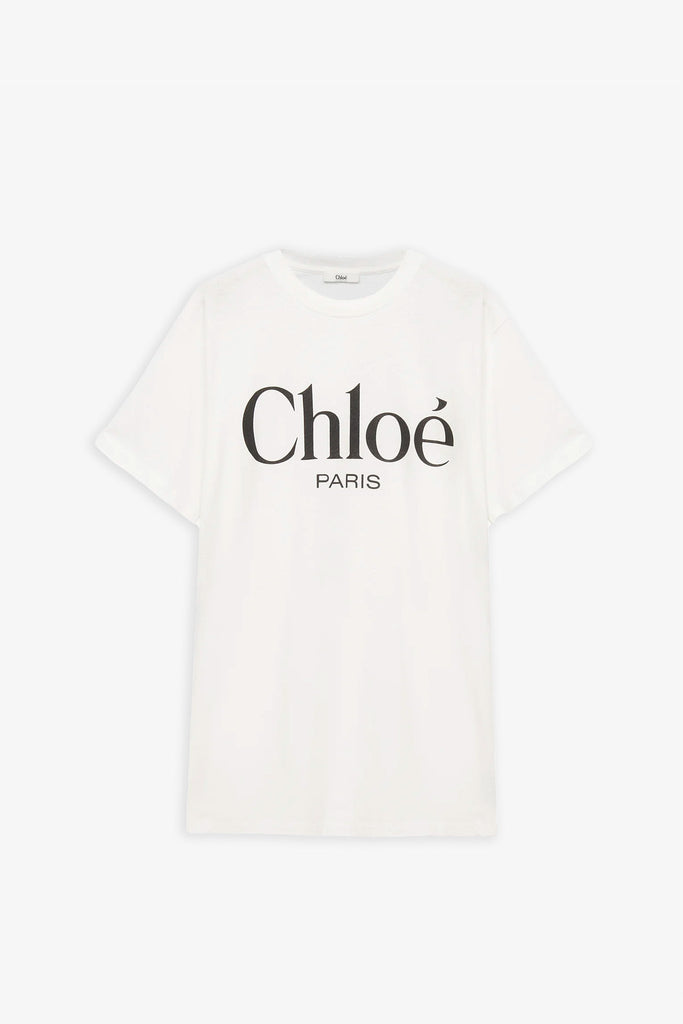 Chloé | Oversized logo cotton jersey t-shirt | Savannahs