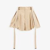 Smoky beige shorts