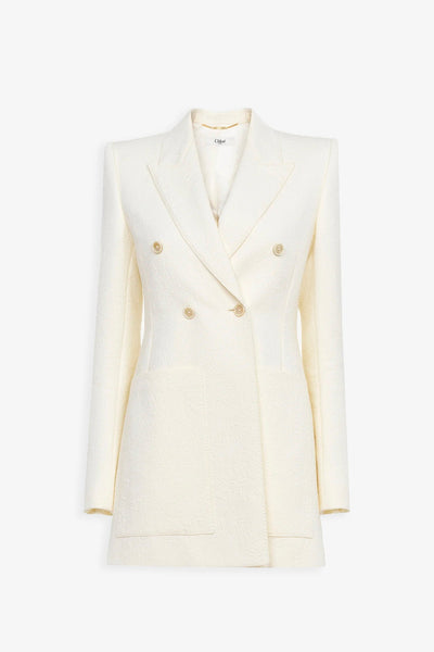 Chloé | Coconut milkveste double croisure | Savannahs