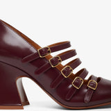 Janis dark purple pumps