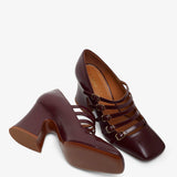 Janis dark purple pumps