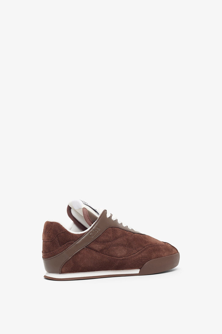Chloe kick brown sneakers