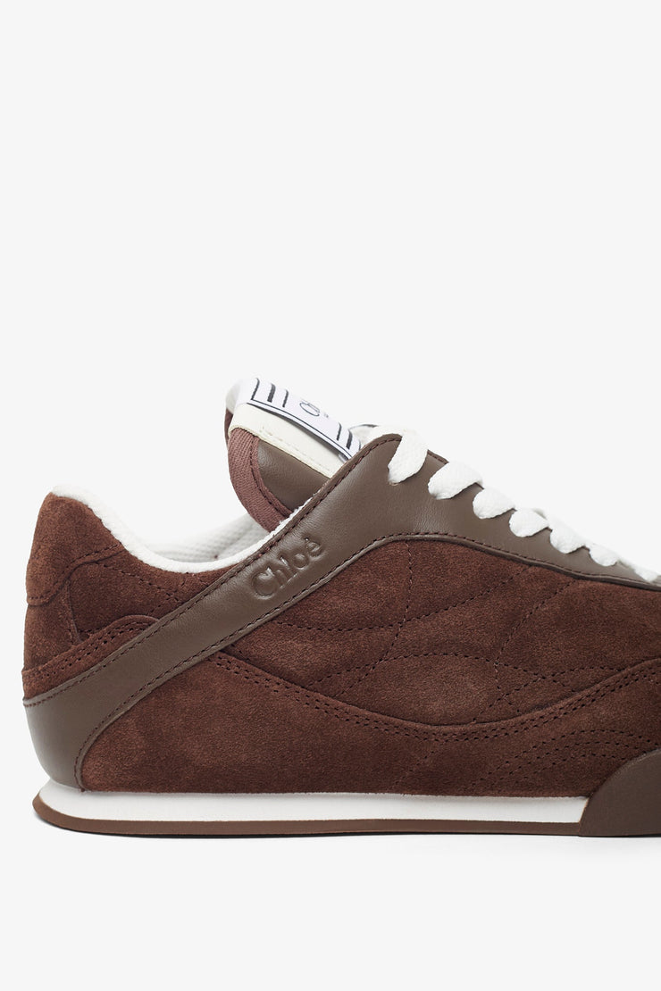 Chloe kick brown sneakers