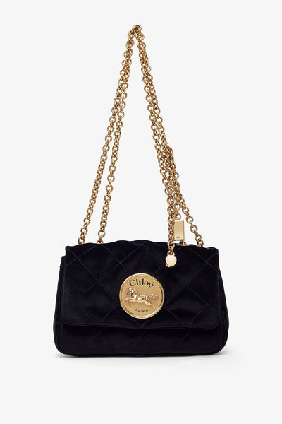 Chloé | Chloe heritage black shoulder bag | Savannahs