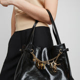 Chloe charms black shoulder bag