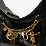 Chloe charms small black shoulder bag