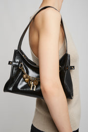 Chloe charms small black shoulder bag