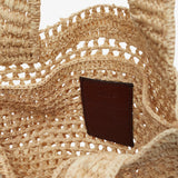 Summer banana beige tote bag