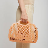 Chloe cage beige jelly bag