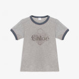 Crew-neck baby fit T-shirt