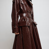 Double-breasted riding coat