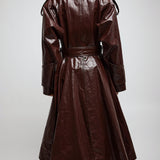 Double-breasted riding coat