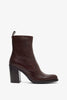 Phoenix dark brown leather boots