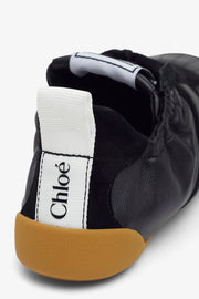 Chloe kick black sneakers
