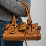 Paddington small brown leather bag