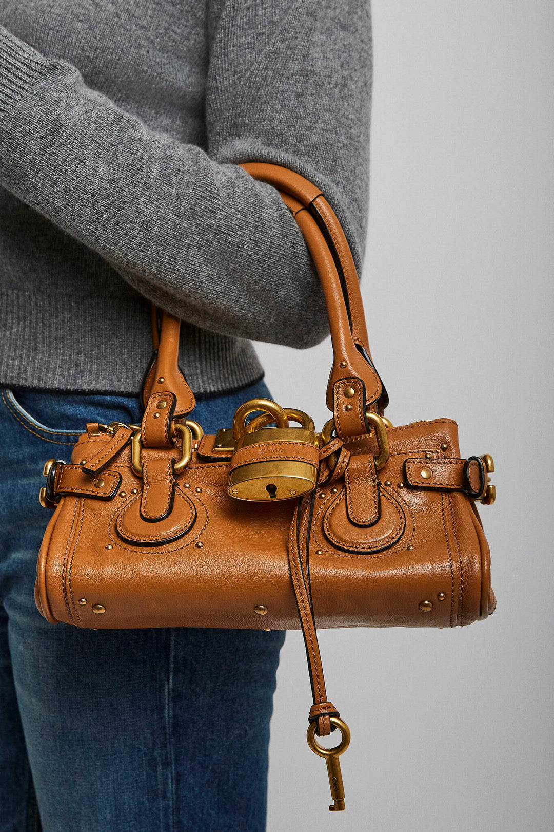 Chloé | Paddington small brown leather bag | Savannahs