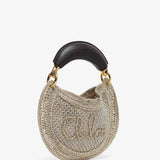 Summer Banana mini silver bag