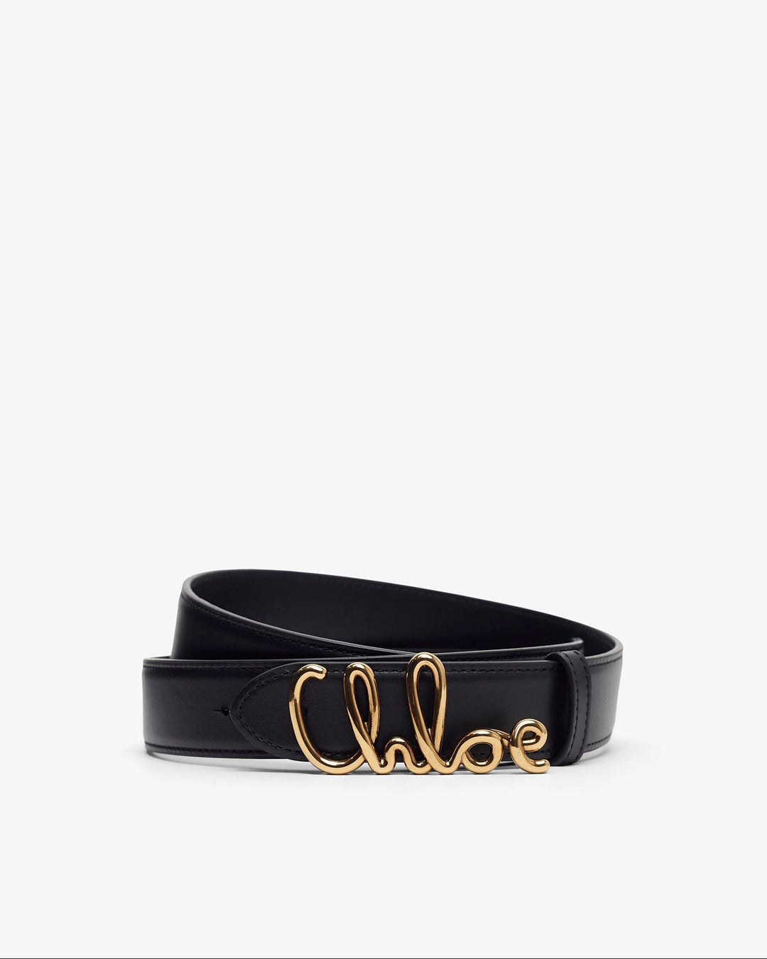 Chloé | Chloe Iconic black leather belt | Savannahs display picture 1