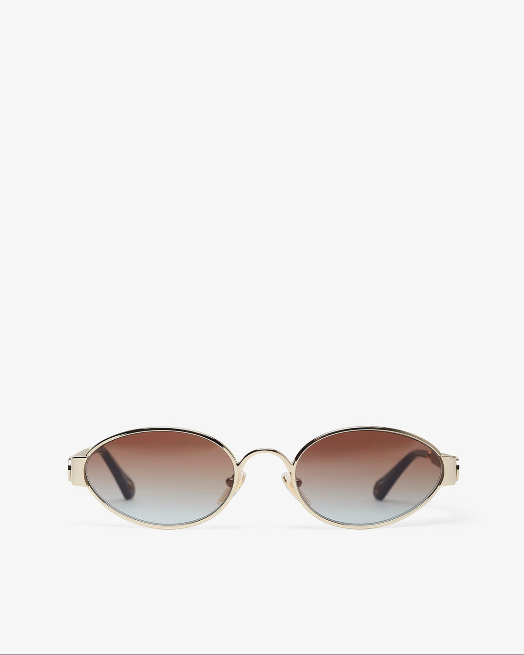 Chloé | Aly gold brown sunglasses | Savannahs display picture 1