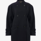 Iconic navy wool jacket