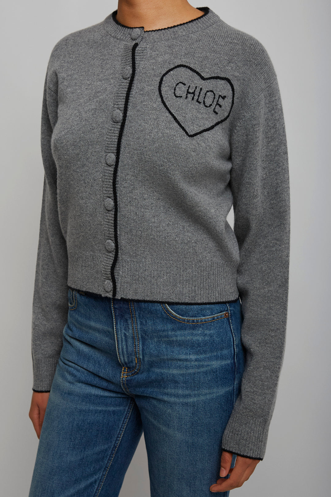 Chloé | Divine grey knitted cardigan | Savannahs