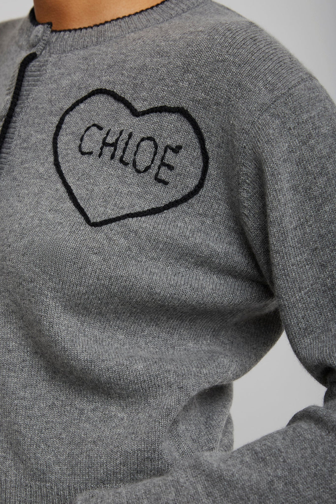 Chloé | Divine grey knitted cardigan | Savannahs